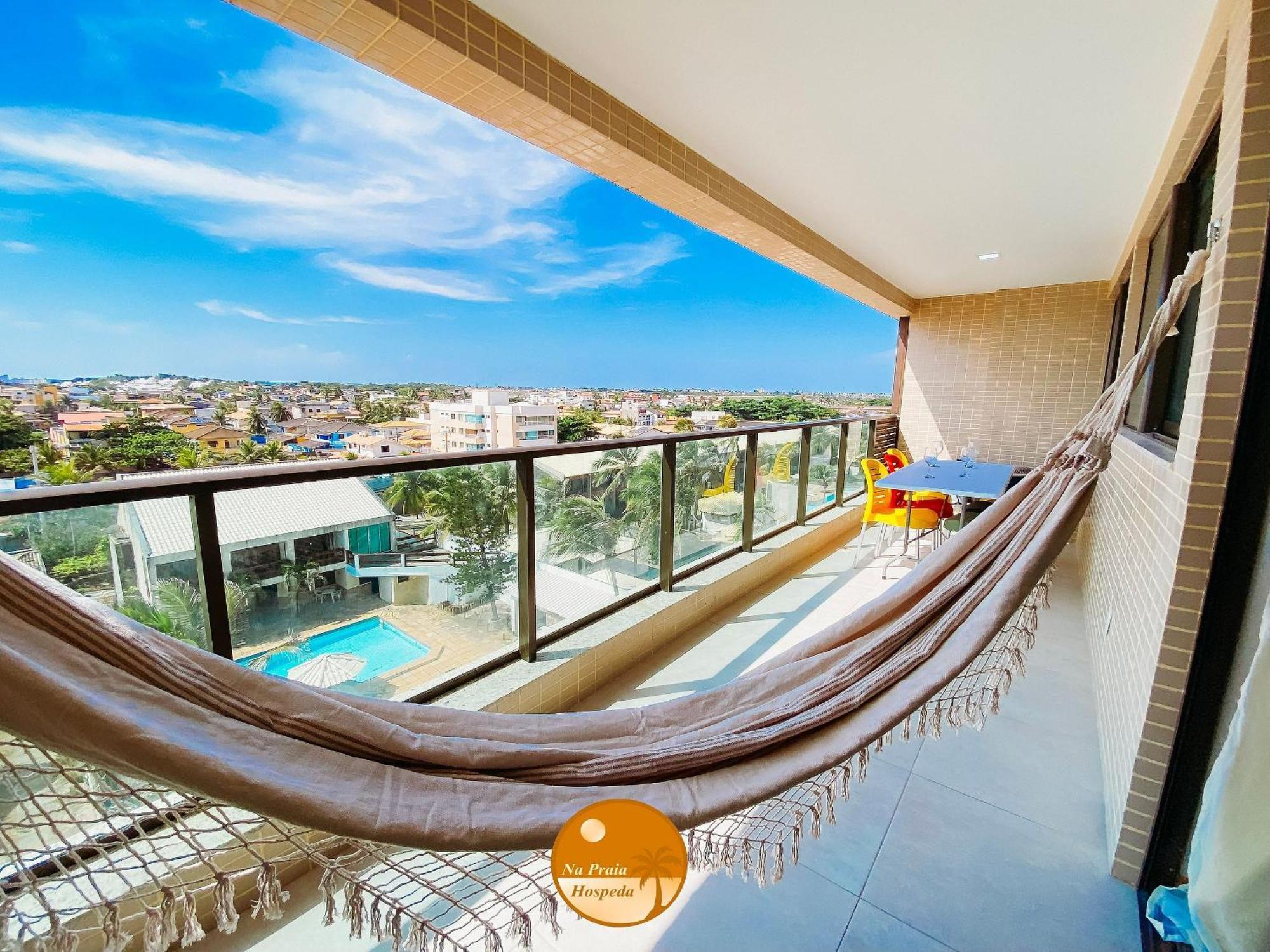 Pe Na Areia, Piscina Borda Infinita, Vaga De Garagem, Portaria 24 Hs Apartment ซัลวาดอร์ ห้อง รูปภาพ
