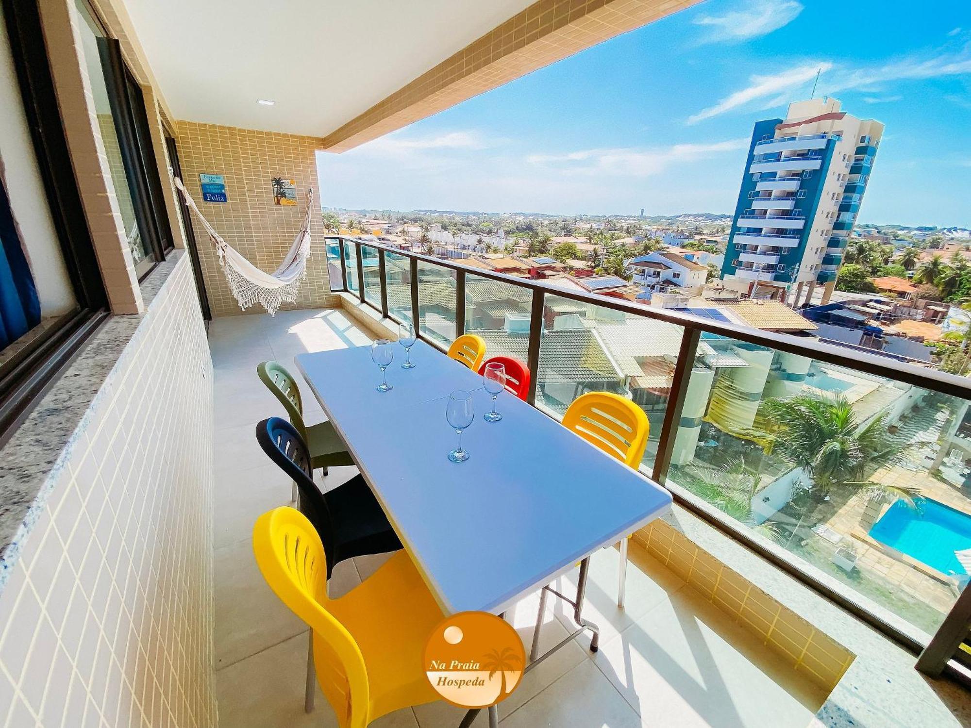 Pe Na Areia, Piscina Borda Infinita, Vaga De Garagem, Portaria 24 Hs Apartment ซัลวาดอร์ ห้อง รูปภาพ