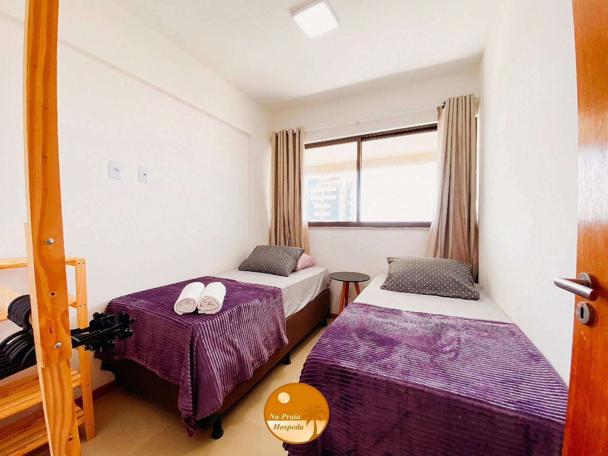 Pe Na Areia, Piscina Borda Infinita, Vaga De Garagem, Portaria 24 Hs Apartment ซัลวาดอร์ ห้อง รูปภาพ