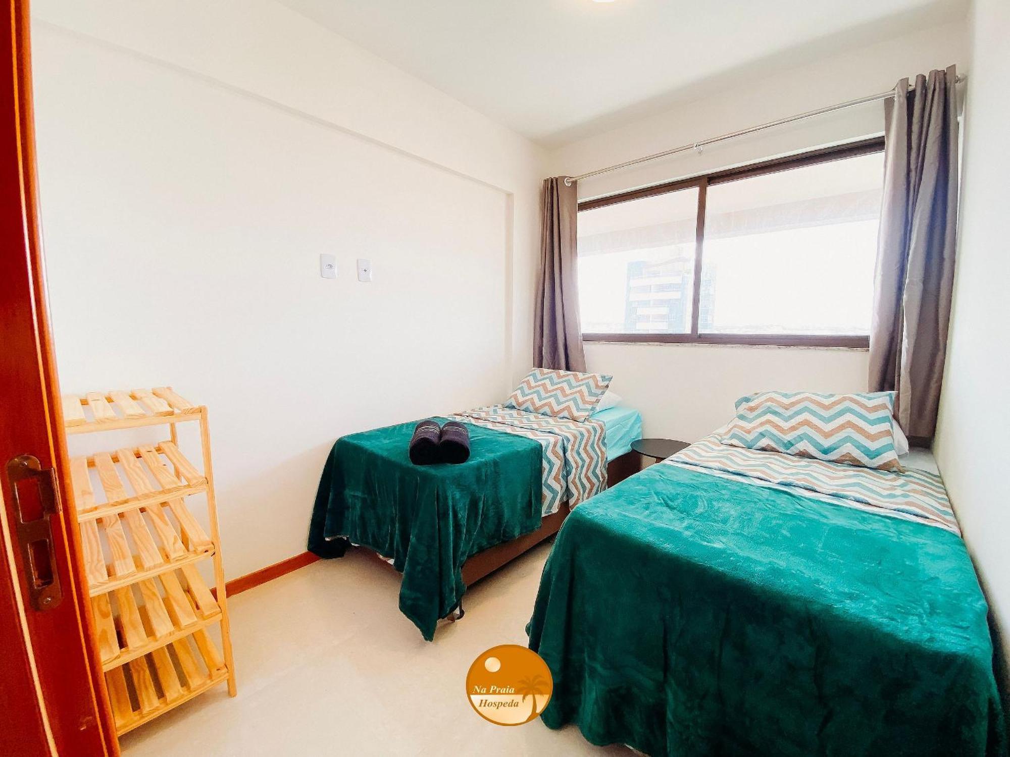 Pe Na Areia, Piscina Borda Infinita, Vaga De Garagem, Portaria 24 Hs Apartment ซัลวาดอร์ ห้อง รูปภาพ
