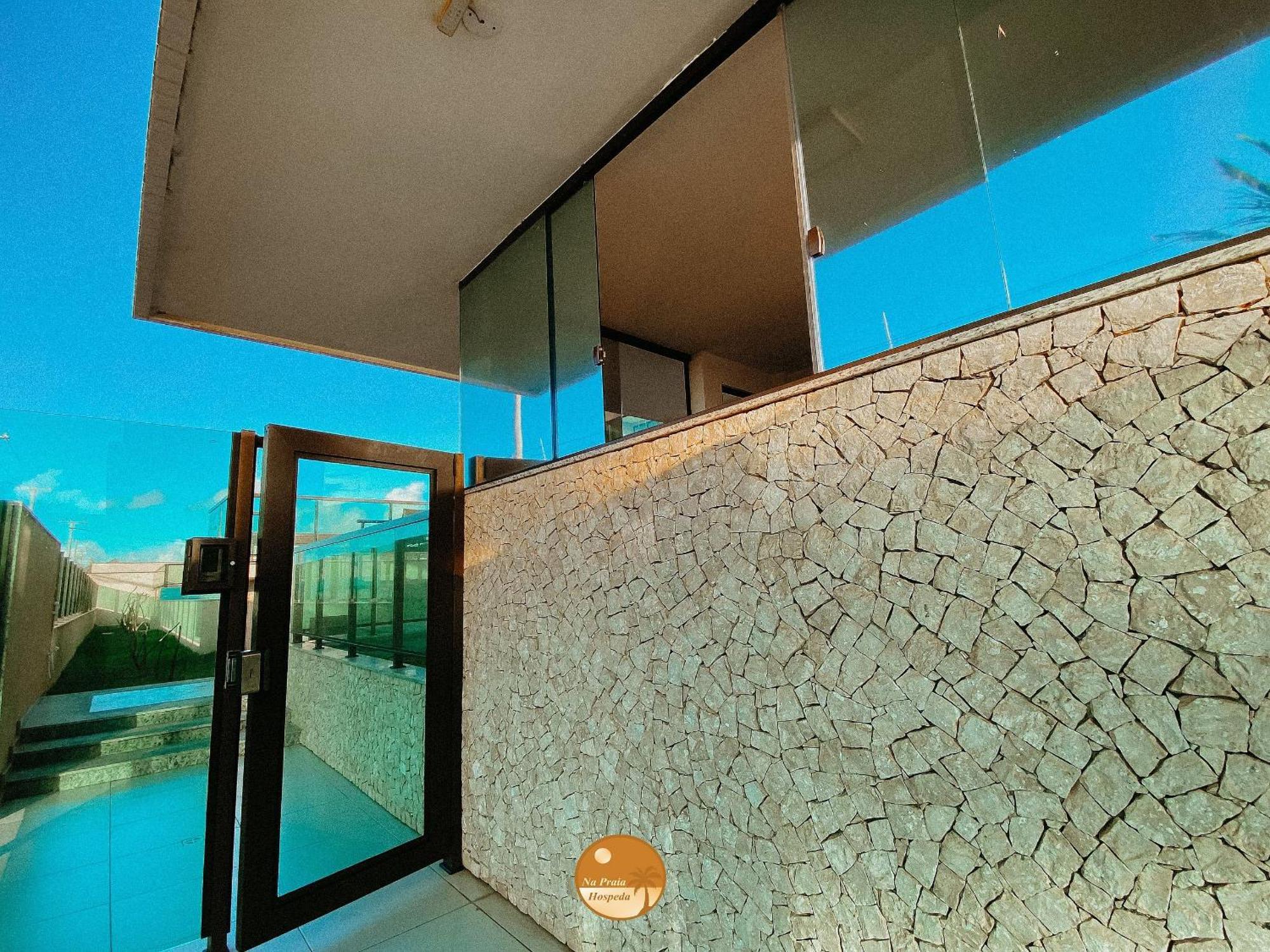 Pe Na Areia, Piscina Borda Infinita, Vaga De Garagem, Portaria 24 Hs Apartment ซัลวาดอร์ ภายนอก รูปภาพ