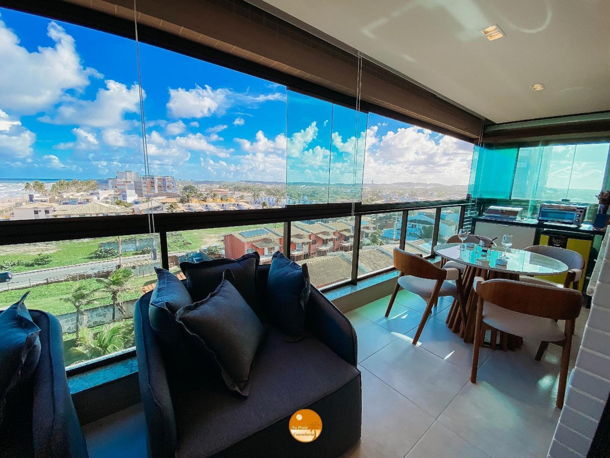 Pe Na Areia, Piscina Borda Infinita, Vaga De Garagem, Portaria 24 Hs Apartment ซัลวาดอร์ ห้อง รูปภาพ